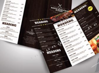 In tờ menu - In Hưng Phát - Công Ty CP Đầu Tư Và Phát Triển In Hưng Phát